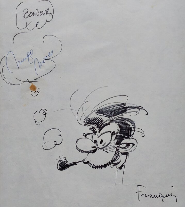 André Franquin, Gaston Lagaffe : Le géant de la Gaffe - Sketch