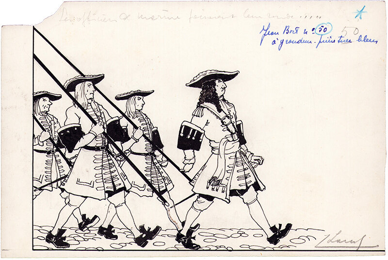 Jean Bart par Jacques Laudy - Planche originale