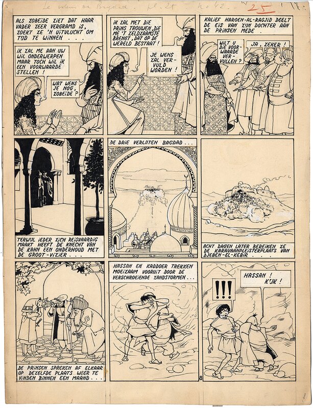 Le voleur de Bagdad by Jacques Laudy - Comic Strip
