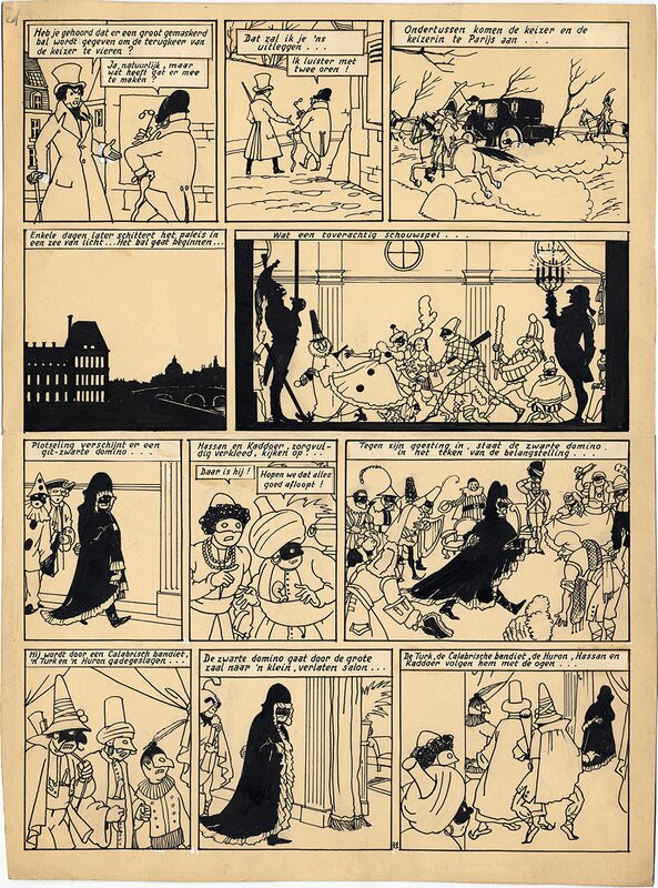 Jacques Laudy, Les mameluks de Bonaparte - Planche originale