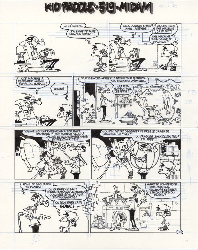 For sale - Midam, Kid Paddle - Serial Player, Tome 14 - Comic Strip
