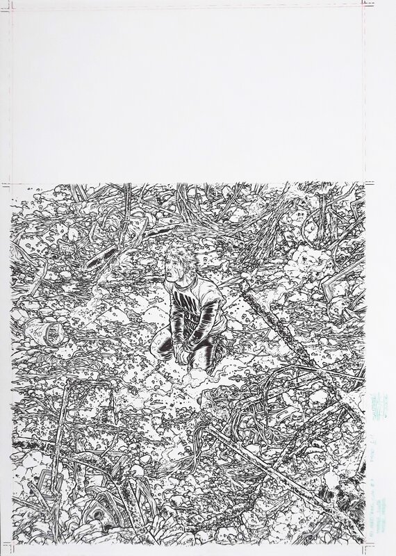 No Hero by Juan José Ryp, Warren Ellis - Original Cover