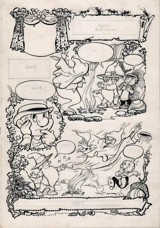 Olle Kapoen by Toonder Studio's, Marten Toonder, Phiny Dick - Comic Strip