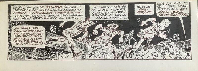 Appie Happie par Dik Bruynesteyn - Planche originale