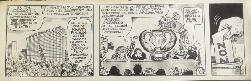 Appie Happie par Dik Bruynesteyn - Planche originale