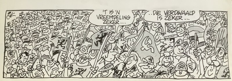 Appie Happie par Dik Bruynesteyn - Planche originale