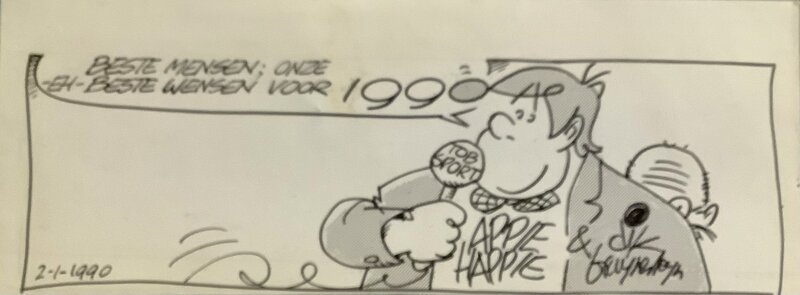 Appie Happie by Dik Bruynesteyn - Comic Strip