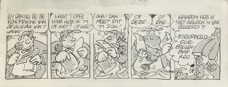 Appie Happie par Dik Bruynesteyn - Planche originale