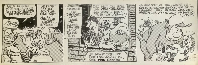 Appie Happie par Dik Bruynesteyn - Planche originale