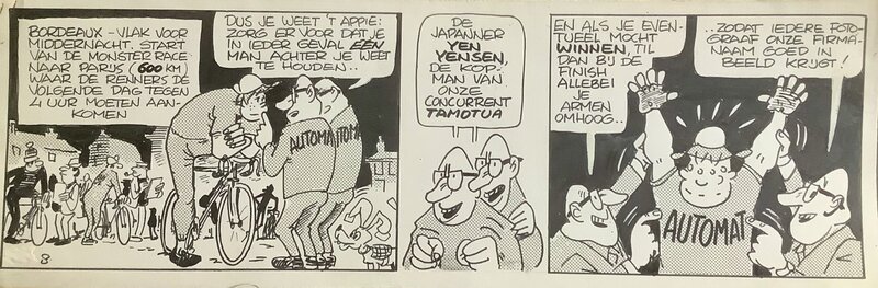 Appie Happie par Dik Bruynesteyn - Planche originale