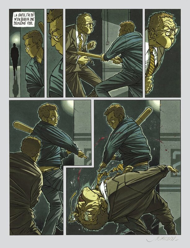 Jacamon - Le Tueur - T1P26 - Planche originale