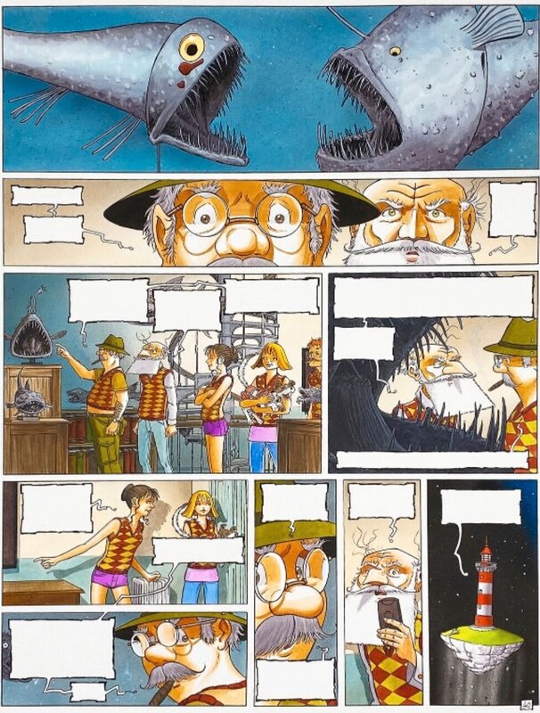 Turf, Le voyage improbable - Planche originale