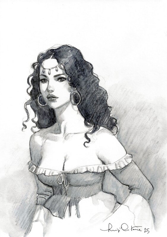 Mejaï par Luigi Critone - Illustration originale