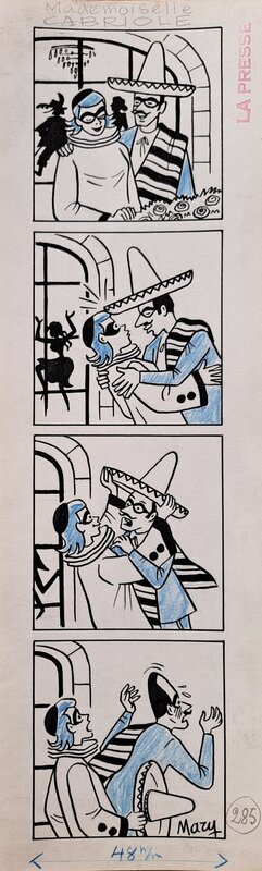 Mlle Cabriole by Mary, Jean Blondeau - Comic Strip
