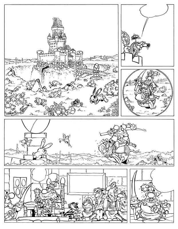 Krzysztof Kopeć, Poule dorée - Darlan et Horwazy - page 5 / Złoty kur - Darlan i Horwazy str 5 - Comic Strip