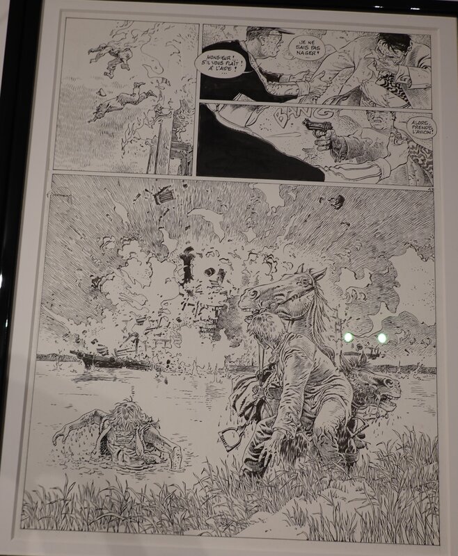 La ligne rouge by Hermann - Comic Strip