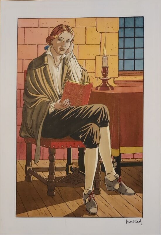 Ariane par André Juillard - Illustration originale