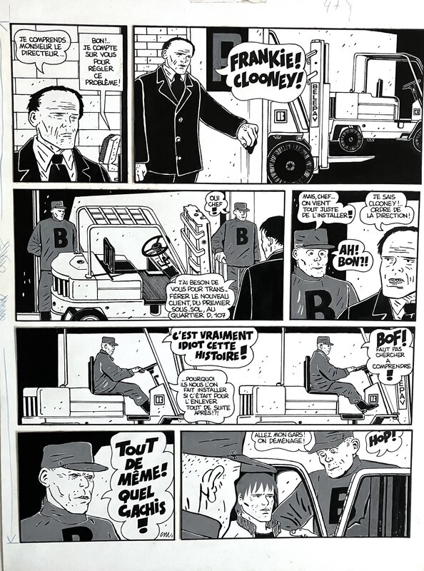 En vente - 1996 par Chantal Montellier - Planche originale