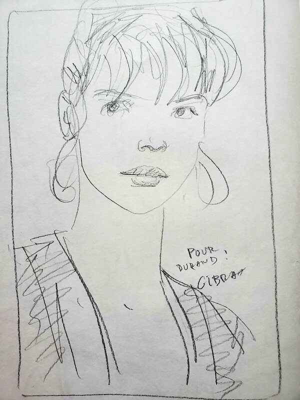 Jean-Pierre Gibrat, GOUDARD  T3 LA PARISIENNE - Sketch
