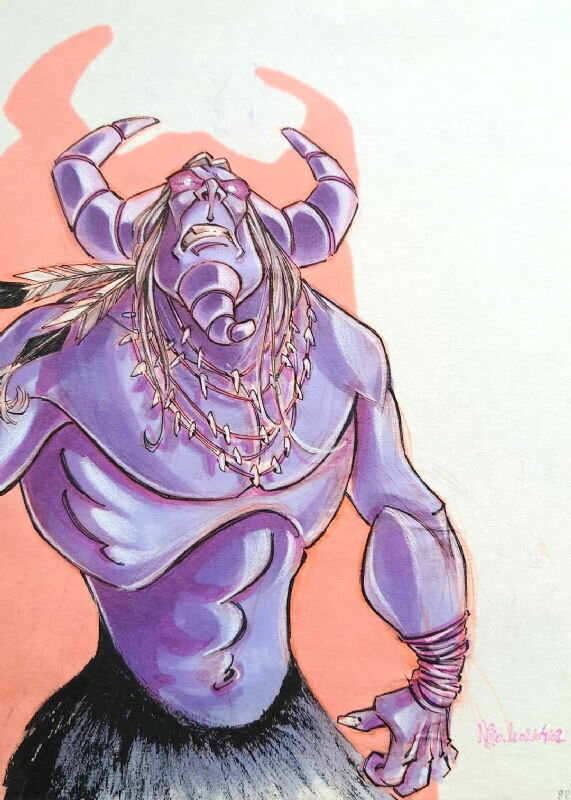 Djynn par Nicolas Kéramidas - Illustration originale