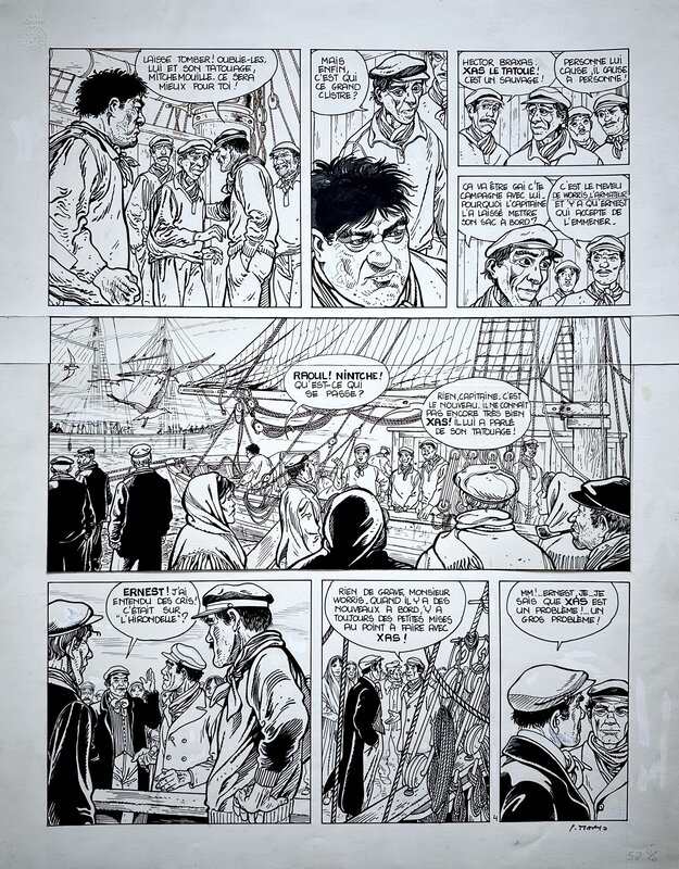 Makyo, Le coeur en Islande (Tome 1) - Planche originale