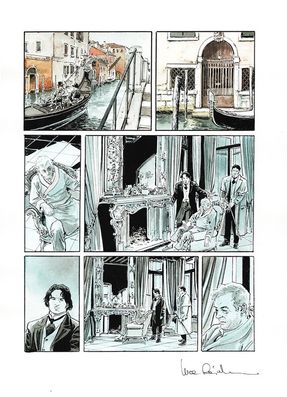 Luca Raimondo, Eric Corbeyran, Thomas Carnacki, détective de l'occulte - La Chambre grise - Mise en couleur