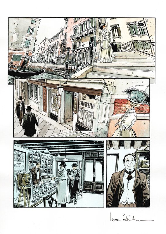 Luca Raimondo, Eric Corbeyran, Thomas Carnacki, détective de l'occulte - La Chambre grise - Color guide
