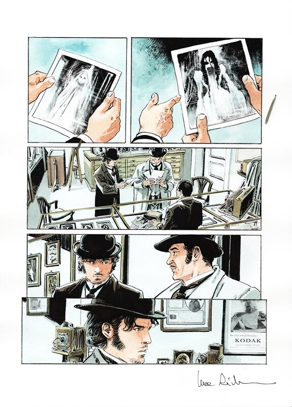 Luca Raimondo, Eric Corbeyran, Thomas Carnacki, détective de l'occulte - La Chambre grise - Mise en couleur