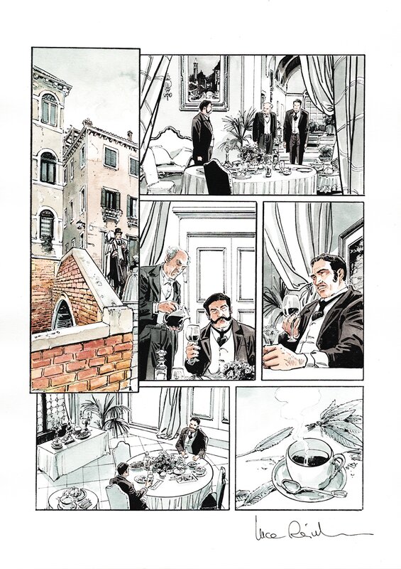Luca Raimondo, Eric Corbeyran, Thomas Carnacki, détective de l'occulte - La Chambre grise - Color guide