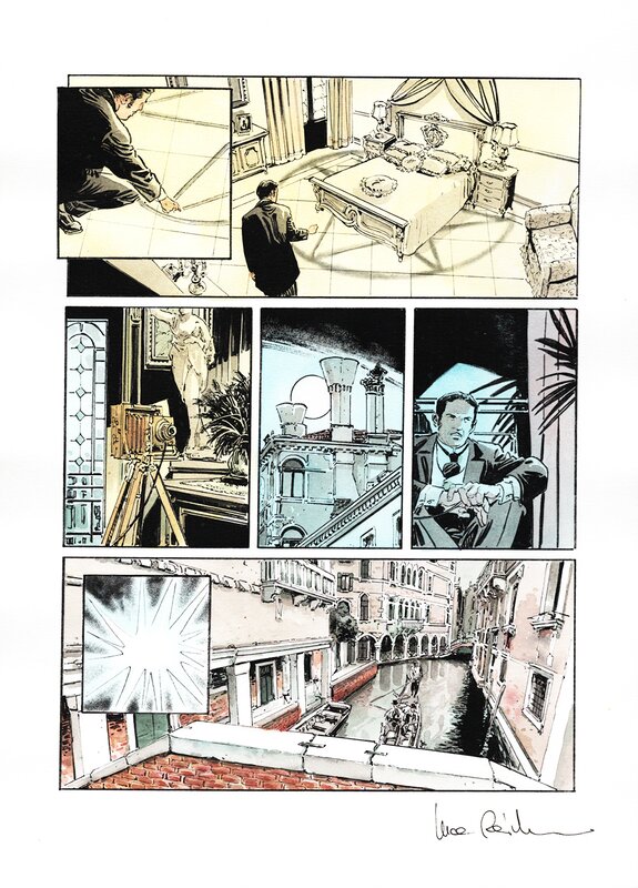 Luca Raimondo, Eric Corbeyran, Thomas Carnacki, détective de l'occulte - La Chambre grise - Mise en couleur