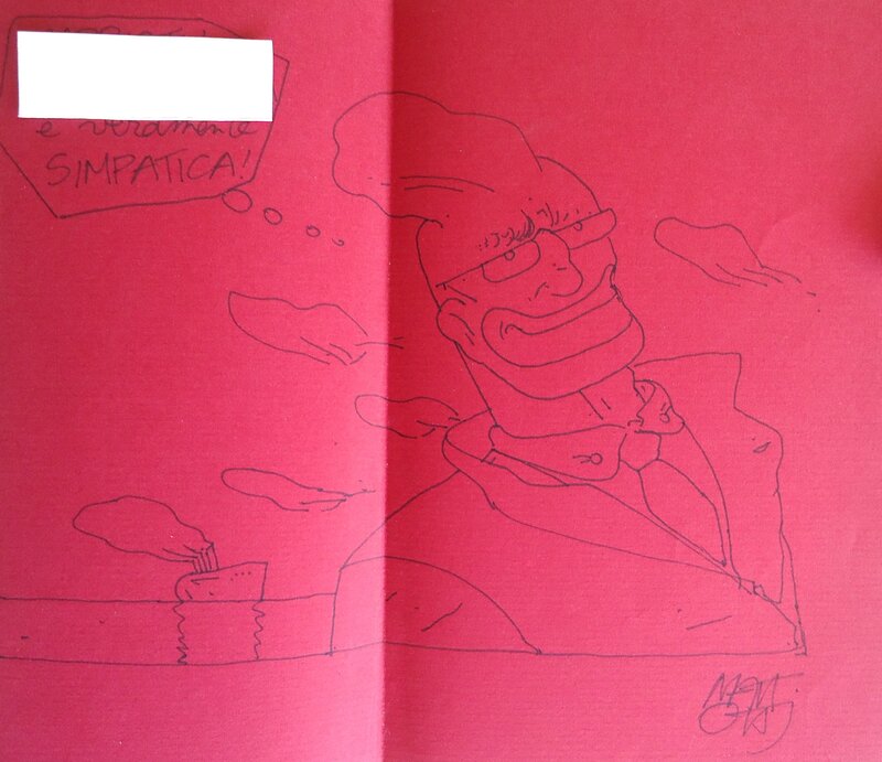 Livre d'or ( 64 ) by Lorenzo Mattotti - Sketch
