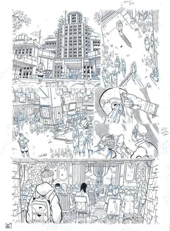 Mathieu Bablet, Carbone & Silicium page 167 - Comic Strip