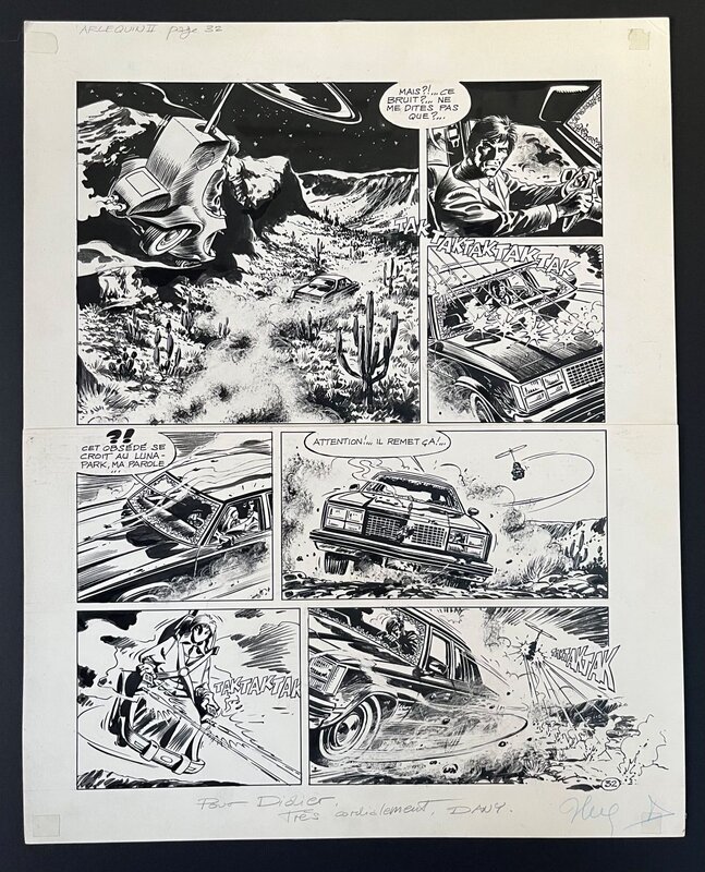 1981 - Arlequin by Dany, Jean Van Hamme - Comic Strip