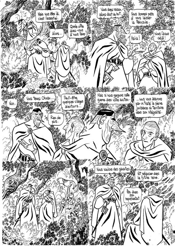 Cyril Pedrosa, L’âge d’or Tome 2 planche 48 - Comic Strip