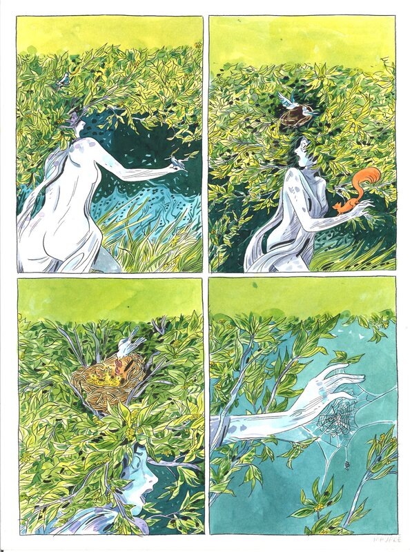 For sale - Agnès Maupré - Bâtardes de Zeus p.41 - Comic Strip