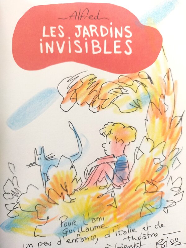 Alfred, Les jardins invisibles - Dédicace