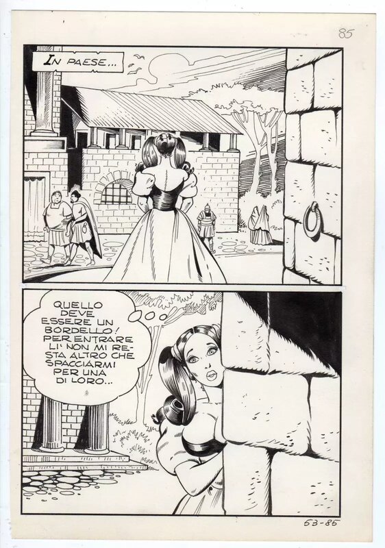 Dino Leonetti, Maghella 53 IL BISNONNO DI DE SADE - Comic Strip