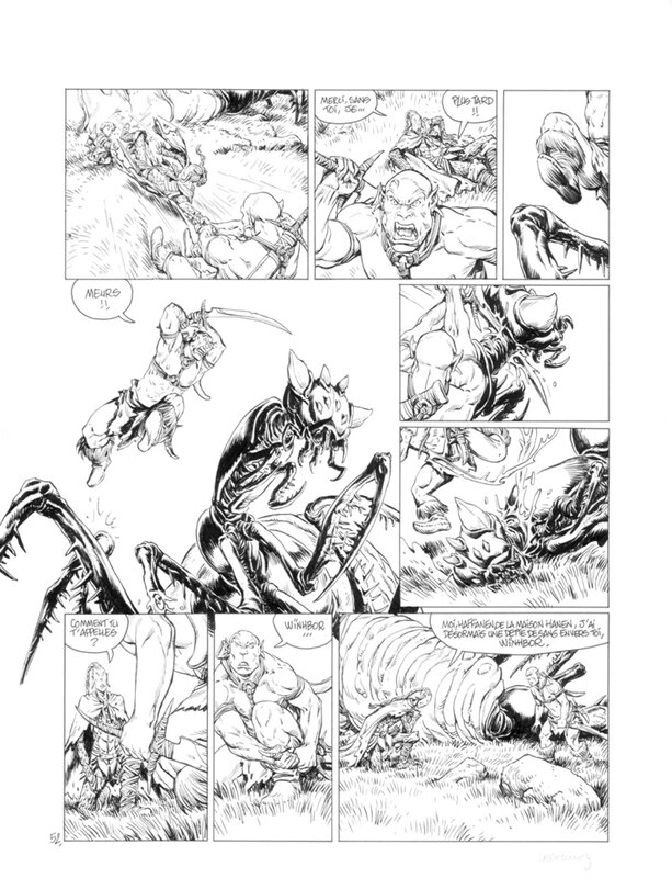 For sale - Wollodrin by Jérôme Lereculey - Comic Strip