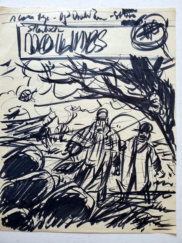 Stibane, SHERLOCK HOLMES   T2 LE CHIEN DE BASKERVILLE - Original art