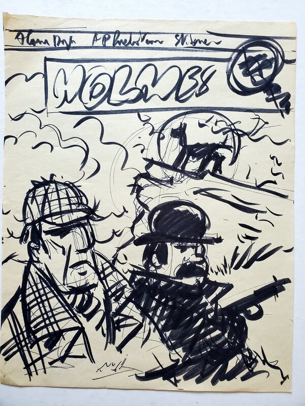 Stibane, SHERLOCK HOLMES   T2 LE CHIEN DE BASKERVILLE - Comic Strip