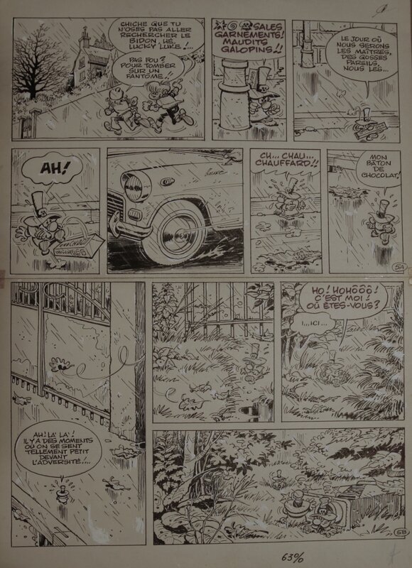 Paul Deliège, Krostons, la maison des mutants - Planche originale