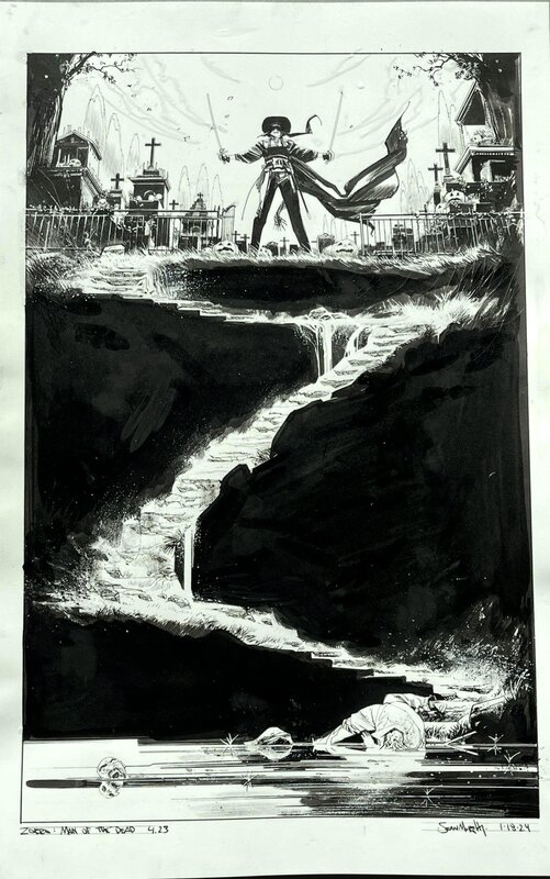 For sale - Sean Murphy, Zorro: Man of the dead #4 page 23 - Comic Strip