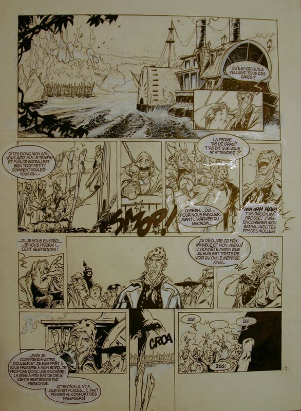 Le DERNIER RITUEL par Robin Recht - Planche originale