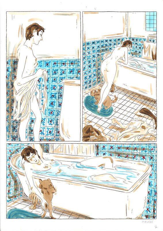 Agnès Maupré - Dr James Barry p.7 - Planche originale
