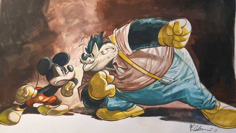 Mickey by Fabio Celoni - Original Illustration