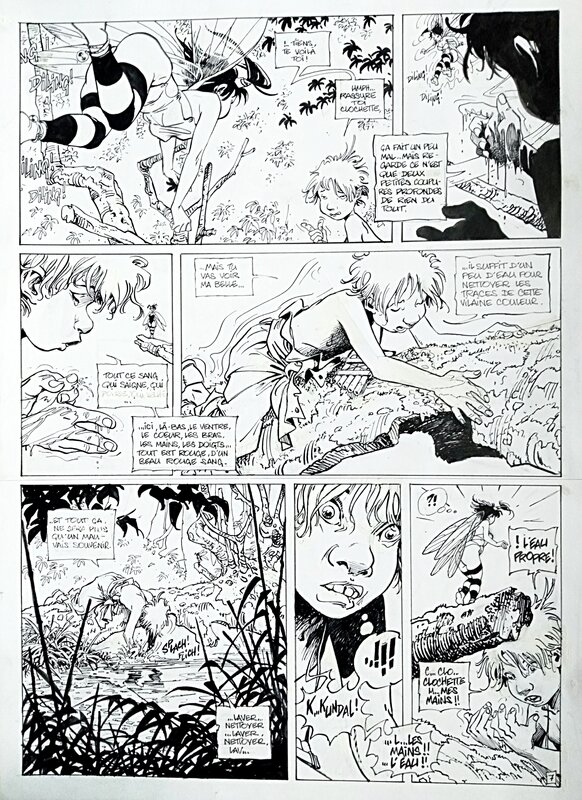 Régis Loisel, Peter Pan - Mains Rouges - Comic Strip