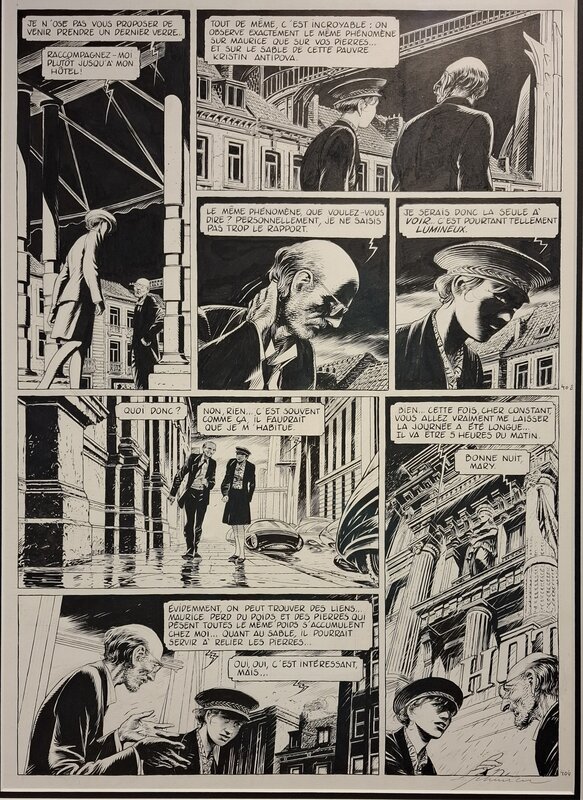 Planche Original de François Schuiten 