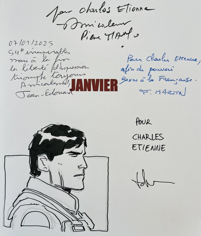 Janvier by Luca Casalanguida, Makyo, Jean-Edouard Grésy - Sketch