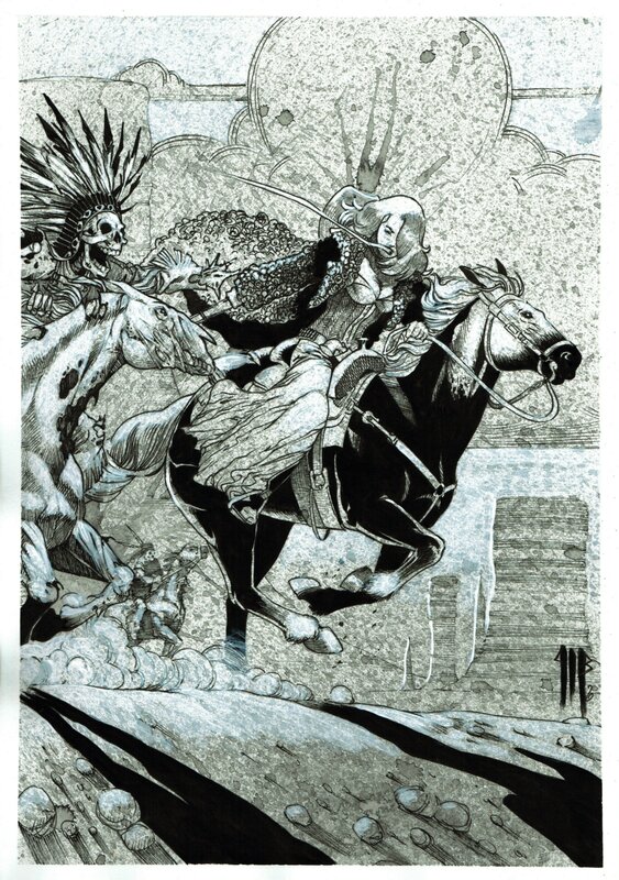 For sale - Philippe Bringel, Rebecca et les spectres de la plaine - Comic Strip