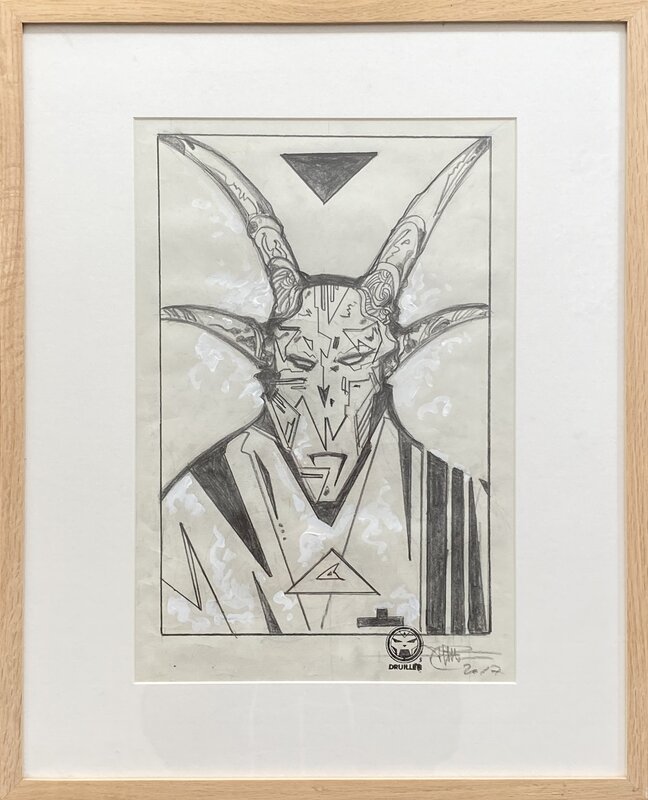 For sale - Dessin Original de Philippe Druillet - Original Illustration